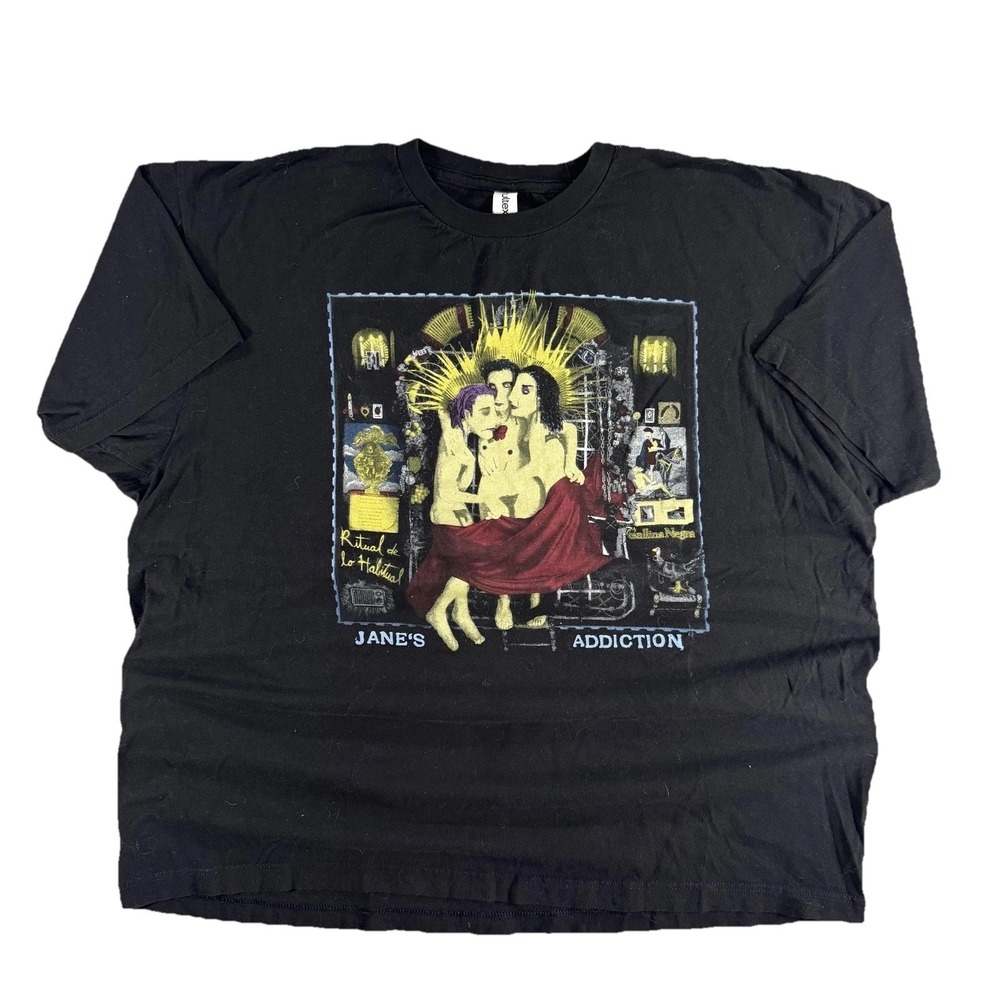 Jane's Addiction Shirt Mens 2XL Black Ritual De Lo Habitual Tour 2022 Band Tee